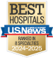 Best Hospitals; Ranked in 8 Specialties