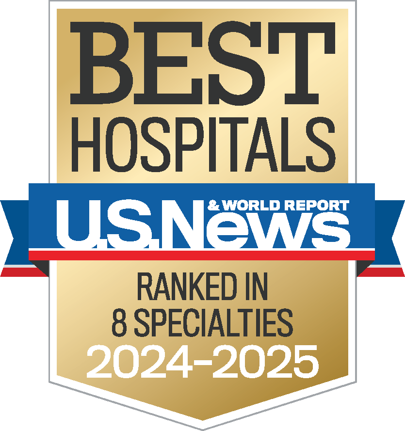 Best Hospitals; Ranked in 8 Specialties